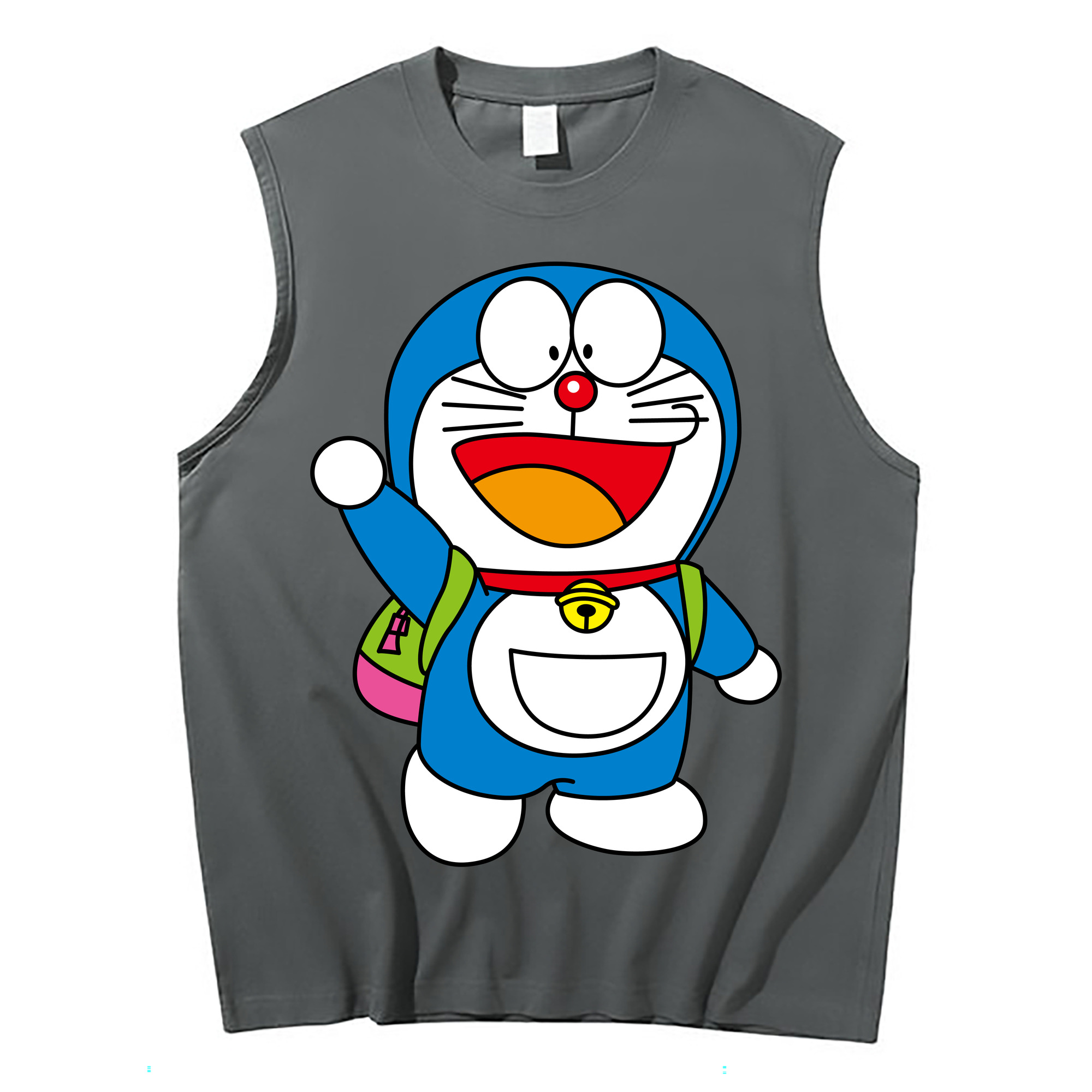 （画像用） ドラえもん Doraemon コットン100％タンクトップ（フロントプリント）